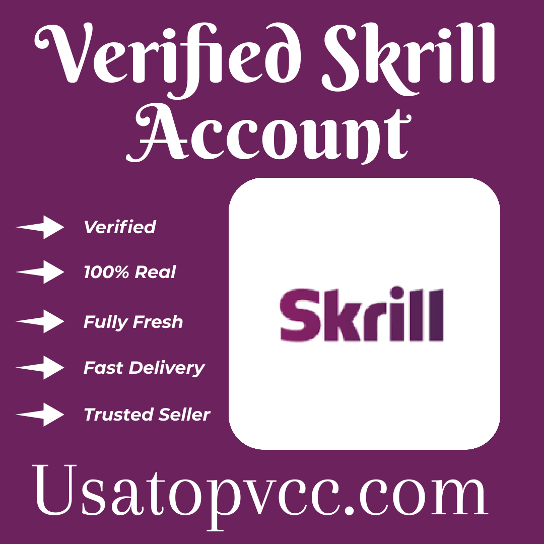 Buy Verified Skrill Accounts
